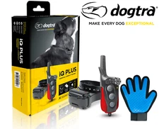 Dogtra iQ-Plus Expandable 400 Yard Remote Dog Collar Training System +Free Glove
