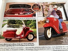 VELOCETTE VICEROY SCOOTER MOTORCYCLE ARTICLE