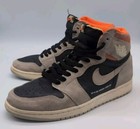 Nike Air Jordan 1 Retro OG Neutral Grey Hyper Crimson Size 9.5  EUC 4V