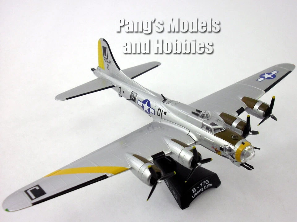 Boeing B-17 Flying Fortress "Liberty Belle" 1/155 Scale Diecast Metal Model - Image 2 of 4
