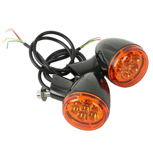 Turn Signals Indicators Lights Fits for Harley XL883 Sportster 1989-1992 - Picture 6 of 12