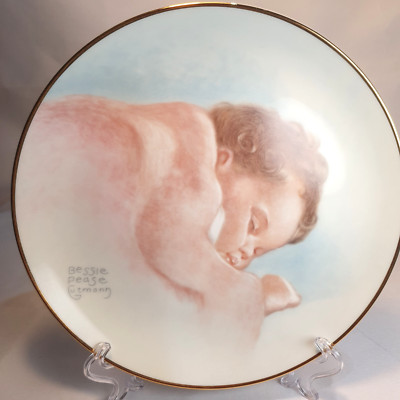 Porzellan Teller ''Bundles of Joy '' 8,5''-22 cm Hamilton Collection