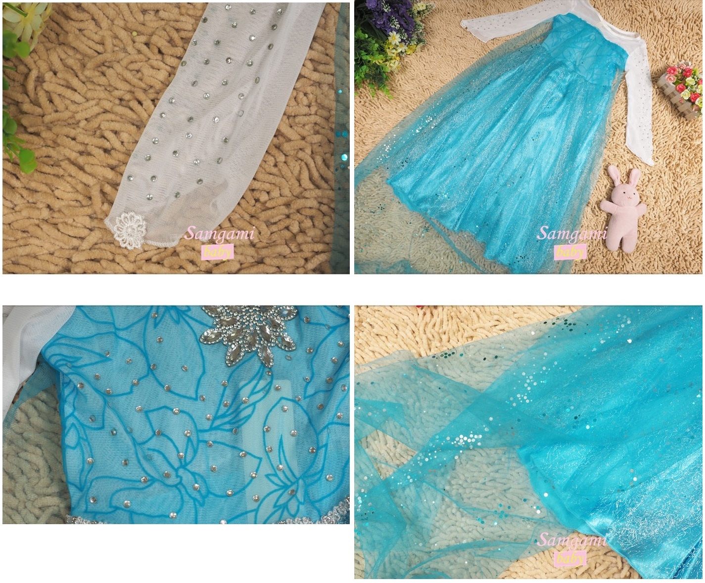 Frozen Vestiti Carnevale Elsa 212 Y anni Dress up Elsa Costumes