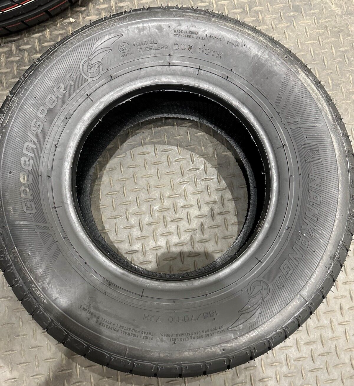 4 x 165 70 R10 Nankang Econex Eco-2+ 72H 165 70 10 (1657010) Mini ...