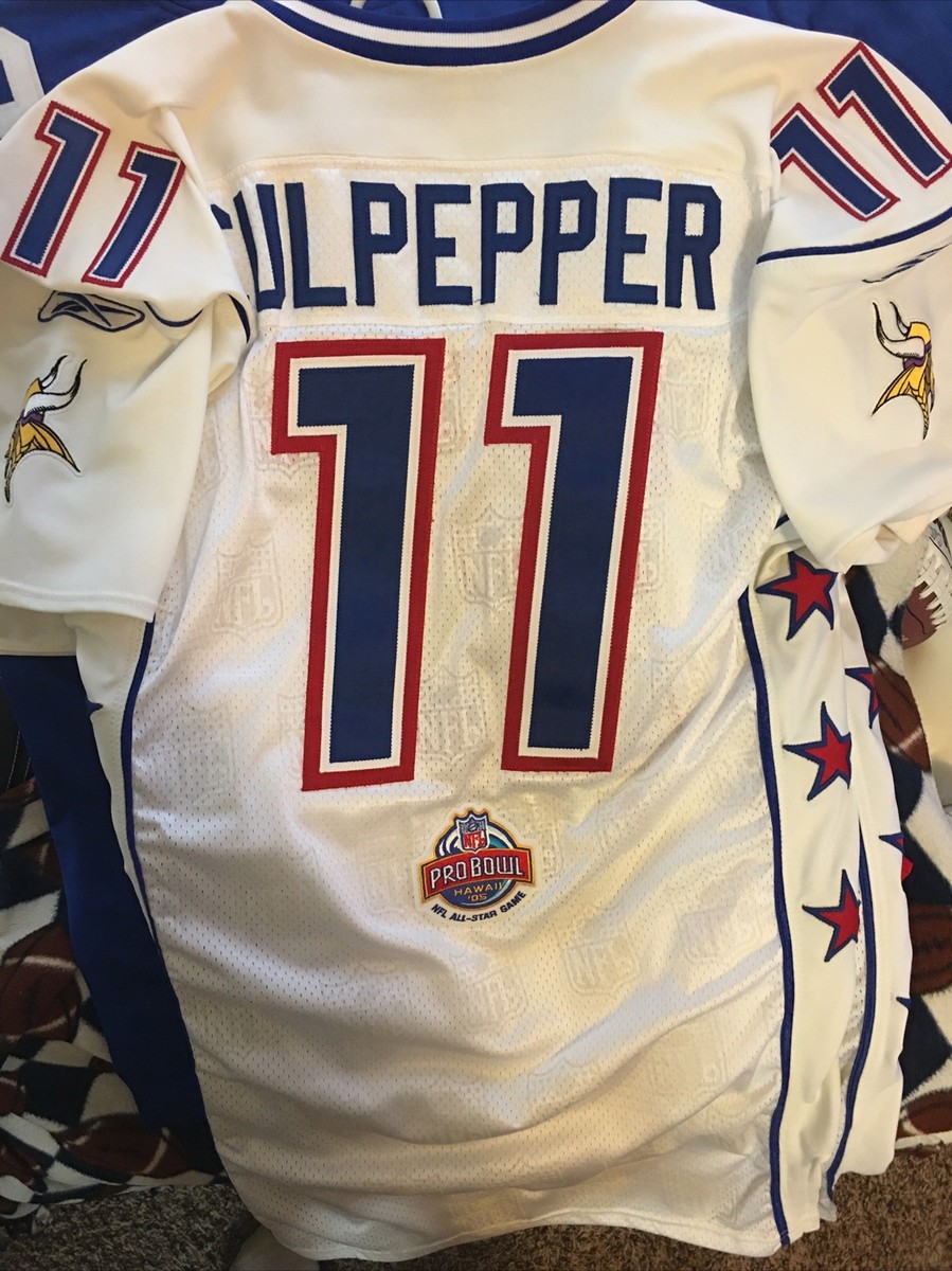 2005 Minnesota Vikings Daunte Culpepper Pro Bowl Game Issue Jersey Sz 48  PRO CUT