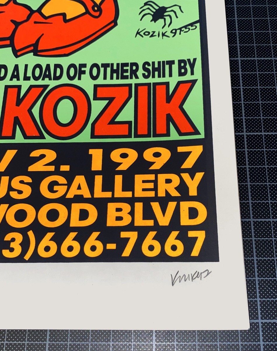 FRANK KOZIK - 1000 VIRGINS FOR SATAN'S MASTER - S&N POSTER