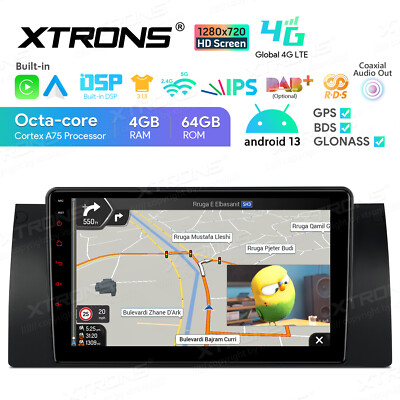 BMW | X5 E53 | Android 14 | Octa Core | 4GB RAM & 64GB ROM Globale 4g Lte Losung Px1453blhg
