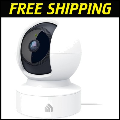 Versatile Kasa 2K Security Camera - Pan/Tilt, 2-Way Audio, Smart Home Compatible