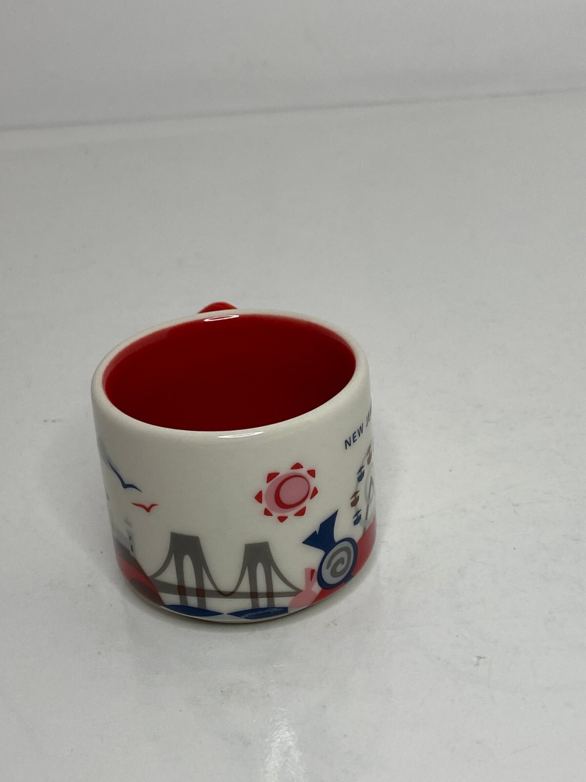 RARE New Jersey Starbucks Espresso Coffee Mini Cup Mug 2 oz You Are