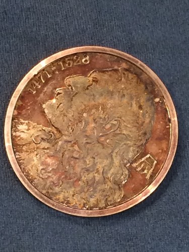 DÜRER MEDAL 1000 SILVER 500TH BIRTHDAY A. DROUGHT MINT BALMBERGER 1971 - Picture 2 of 6