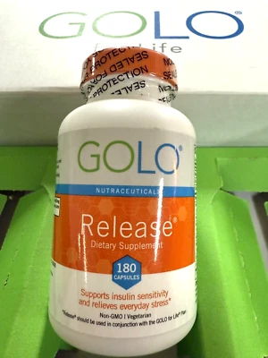 ✳️🔥🔥 GOLO Release Dietary Supplement 180 Capsules New Factory Sealed ✳️🔥 🔥
