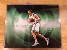 Hand Signed Brian Scalabrine basketball 8x10 photo BOSTON CELTICS 