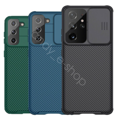 For Samsung S21 S21+ S21 Ultra 5G Nillkin Slide Cover Camera