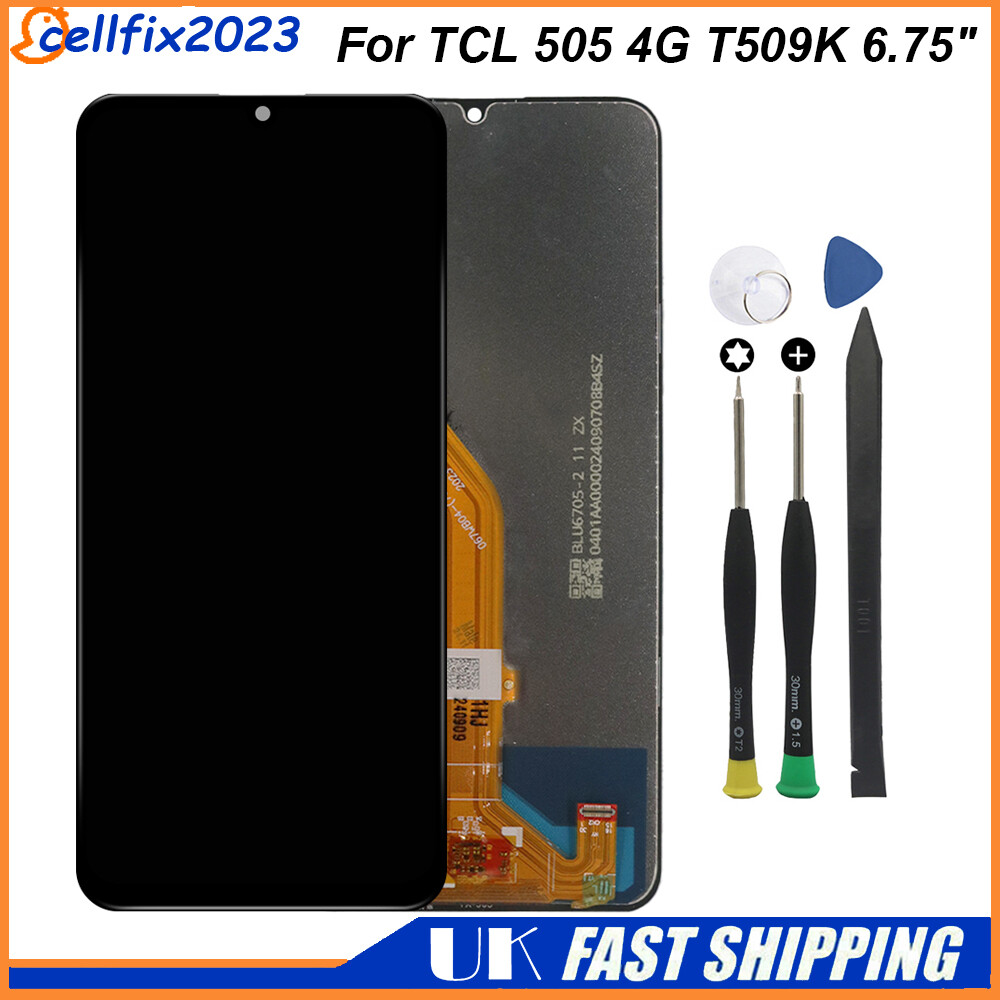 Display ecrã LCD e Touch TCL 10 Plus preto