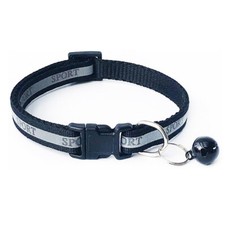 Pet Puppy Cat Small Dog Collar with Bell Dot Print Neck Strap Adjust Neck Ring +