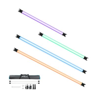 NANLITE PavoTube II RGBWW LED Light Tube, Color RGBWW LED Pixel Tube Photogra...