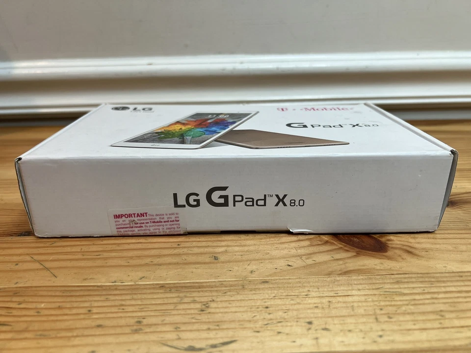 New Sealed LG G Pad X 8.0 LG-V521 T-Mobile Only 16GB White/Gold - Image 2 of 4