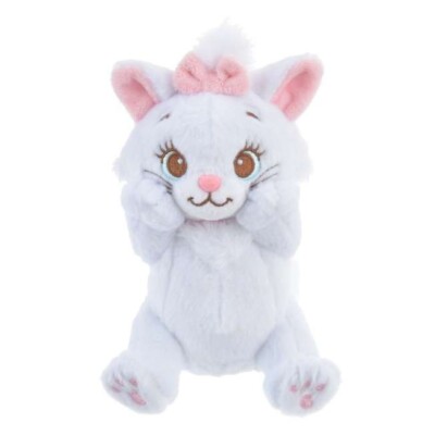 Disney Plush Marie Keychain Small Stuffed Toy CAT DAY 2024 Disney Store Japan