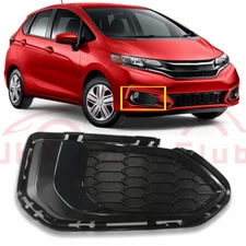 Right Side Front Bumper Fog Light Lamp Cover Trim Bezel x Fit For Honda Fit 2018