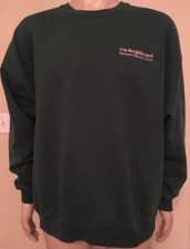 VTG Jerzees Crewneck Green MENS 2XL Cotton Sweats USA Made Sweatshirt 90s