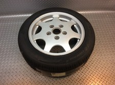 89-94 Porsche 911 964 944 D90 Rear Wheel Rim 16x8 Et52.3 Silver 96436211601