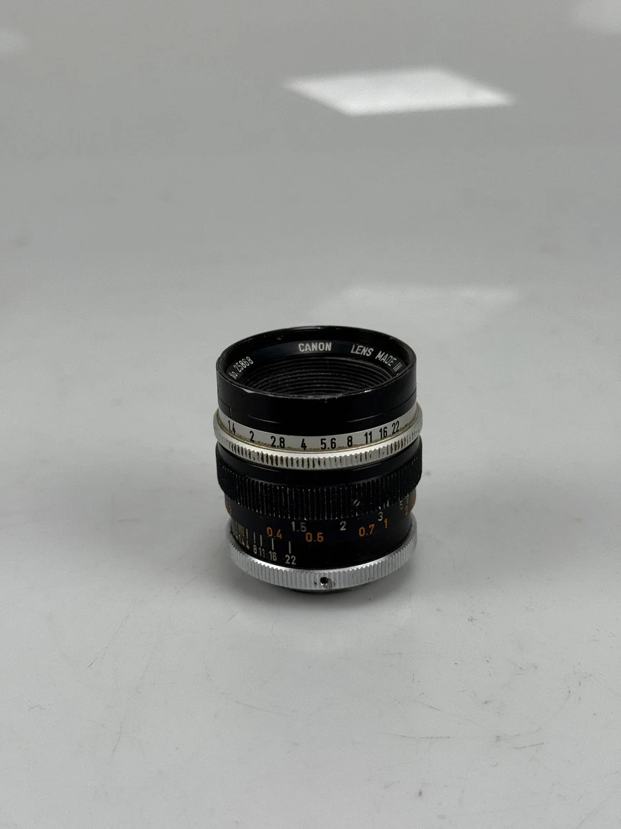Canon C Mount f/1.4 Camera Lenses for sale | eBay