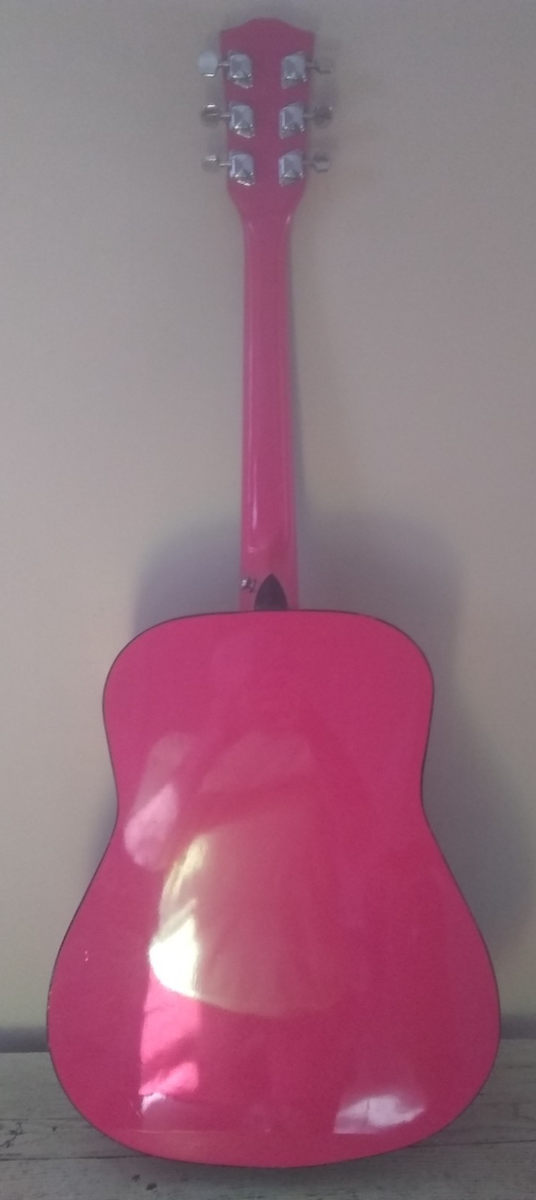 Rare Pink Edition Hannah Montana Acoustic Guitar by Washburn | eBay