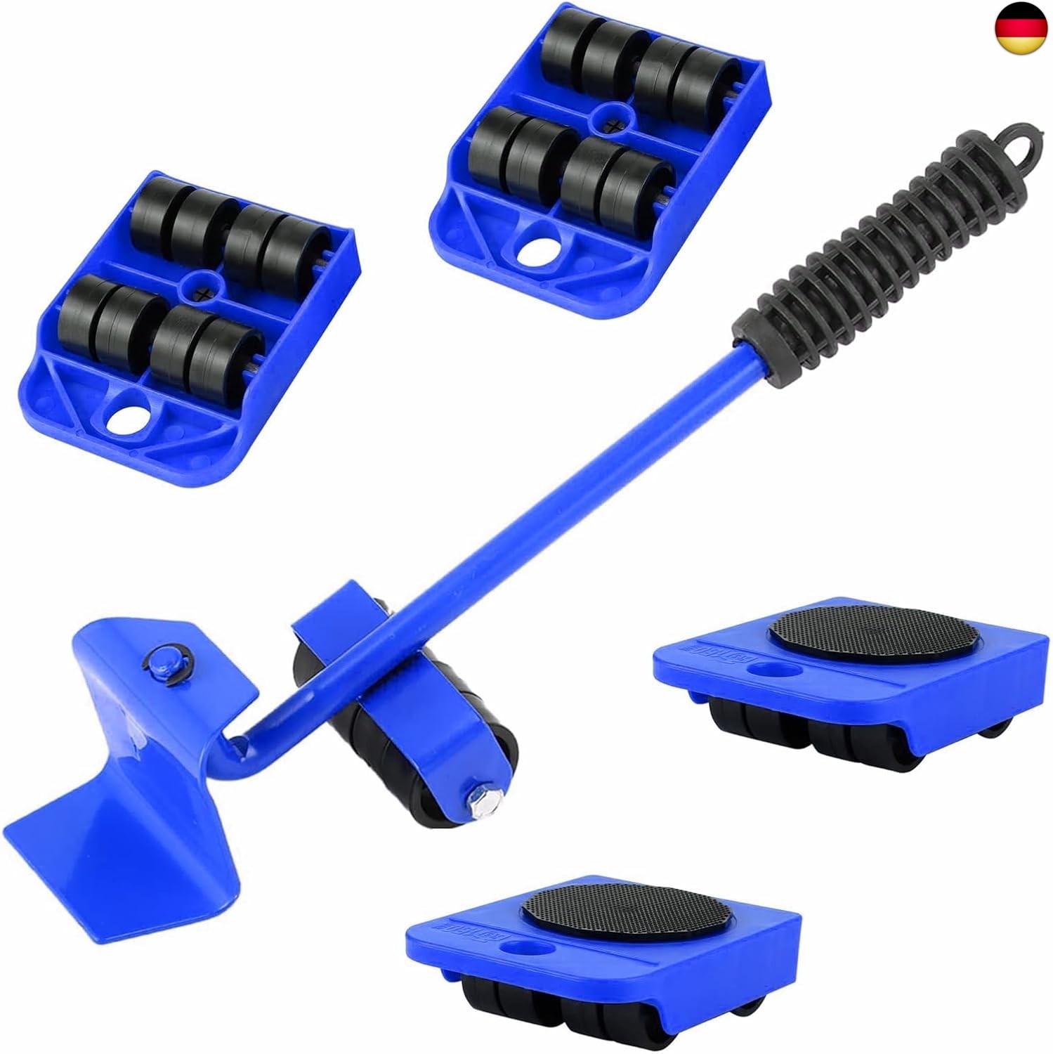 4 Stück Möbel Transportrollen Set mit Transport Rollbrett Lastenheber für Umzug