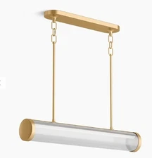 Kohler Lighting 27267-Chled Purist 34 Wide Led Linear Chandelier - Brushed Moder