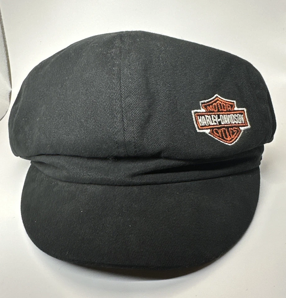 Harley Davidson Motor Cycles - Gorra negra para mujer - Talla S Foto 3 de 4