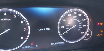 2014 Equus OE Speedometer Gauge Cluster 134K Miles Hyundai
