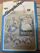 Simplicity 6427 Bib, Diaper Bag, and Crib Toy Sewing Pattern