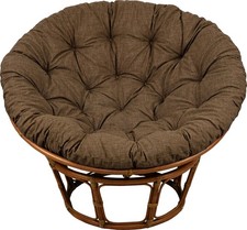 Sitzkissen Papasan Rattan Kissen Auflage für Hängesessel Hängeei Schaukel 110 cm