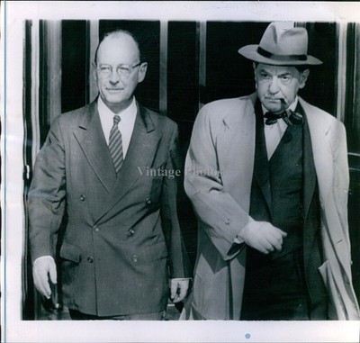 1952 Owen Lattimore Professor Court Attorney Thurmond Arnold Politics Photo 8x8
