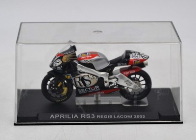 DIE CAST 1/24 Aprilia RS3 Regis Laconi 2002 Motorrad