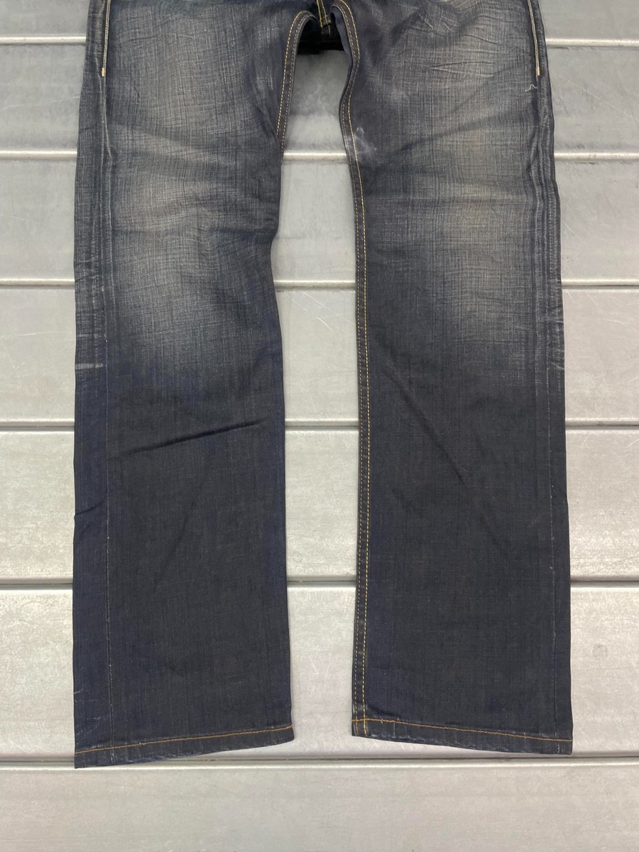 Vintage Levis 504 Jeans Mens 30X32 Blue Dark Wash Denim Straight