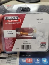 LINCOLN ELECTRIC KP2843-1 PK 5 LINCOLN Plasma Cutting Electrode 61UZ33