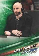 2019 Topps WWE SmackDown Live Green Parallel Wrestling Cards Pick from List