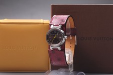 [Scatola quasi come nuova] Orologio al quarzo da donna Louis Vuitton Tambour ...