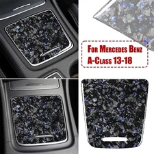 For Mercedes Benz CLA GLA 2013-2018 Carbon Fiber Central Storage Box Cover Trim