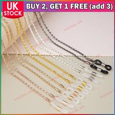 Glasses Neck Cord Strap String Lanyard Chain Sunglasses Reading Spectacles Metal