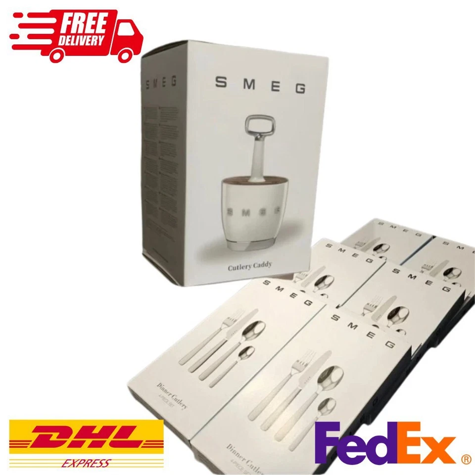 SMEG Limited Edition Cutlery Caddy / Holder New DHL Fast DHL Express Ship - Image 3 of 4