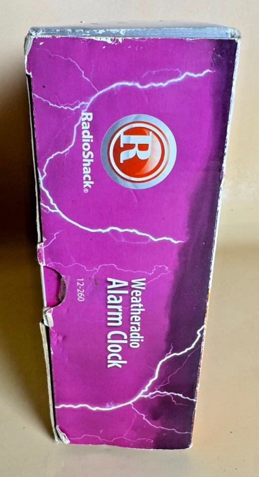 Radio Shack Weatheradio Reloj Despertador 12-260 Canales de Radio Meteorológica NOAA Foto 2 de 4
