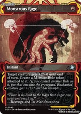 Magic Monstrous Rage 45 Uncommon Secrets of Strixhaven: Mystical Archive NM