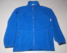 Columbia Bugaboo Blue Full Zip Fleece Jacket Kids Size Medium 10/12