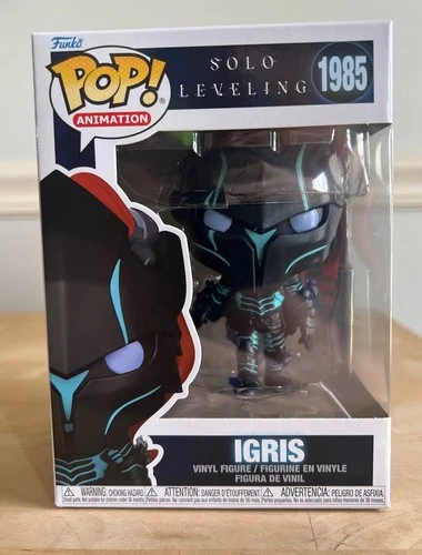 Funko Pop! Animation Solo Leveling Igris 1985 Vinyl Figure Animation (READ DESC)