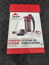 MSR MiniWorks EX Water Filter Purifier Survival System