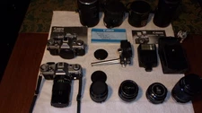 Canon AE-1 - Camera's + 5 - Lens - Very Nice