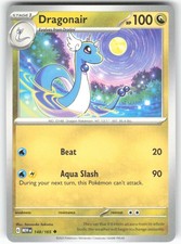 Dragonair 148/165 Uncommon 151 Pokemon Near Mint