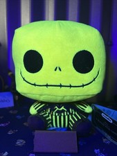 Funko Pop Plush: The Nightmare Before Christmas Jack Blacklight 7" Plush NWT